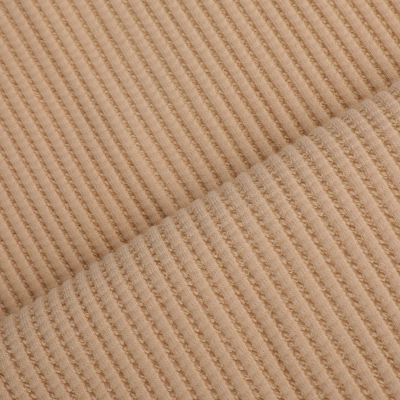 32S亚麻+40D粗条华夫格